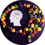 cerveau-santé mentale affectée symbole accompagnement parental spécialisé